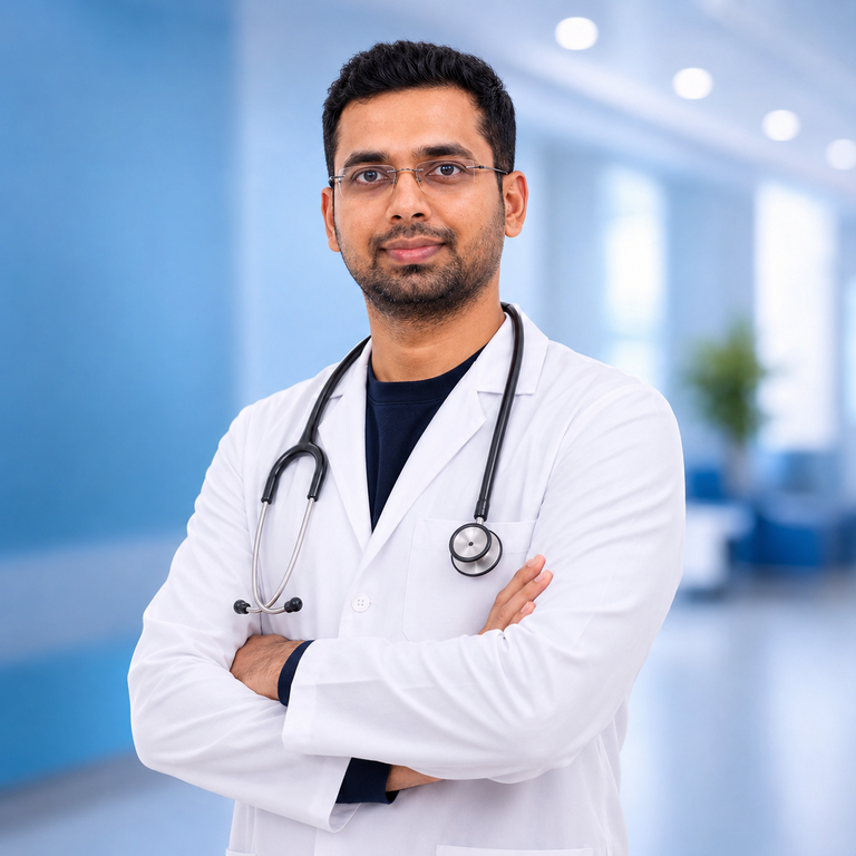 Portrait of Dr Sai Chand Guntupalli, Maxillo Facial Surgeon specialist at Wellness Hospitals